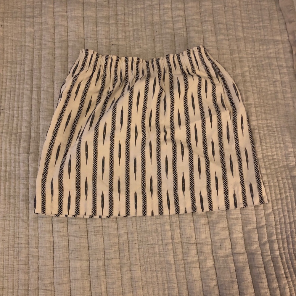 J. Crew Print Skirt